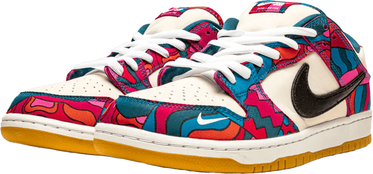 De Nike SB Dunk Low Pro Parra Abstract Art